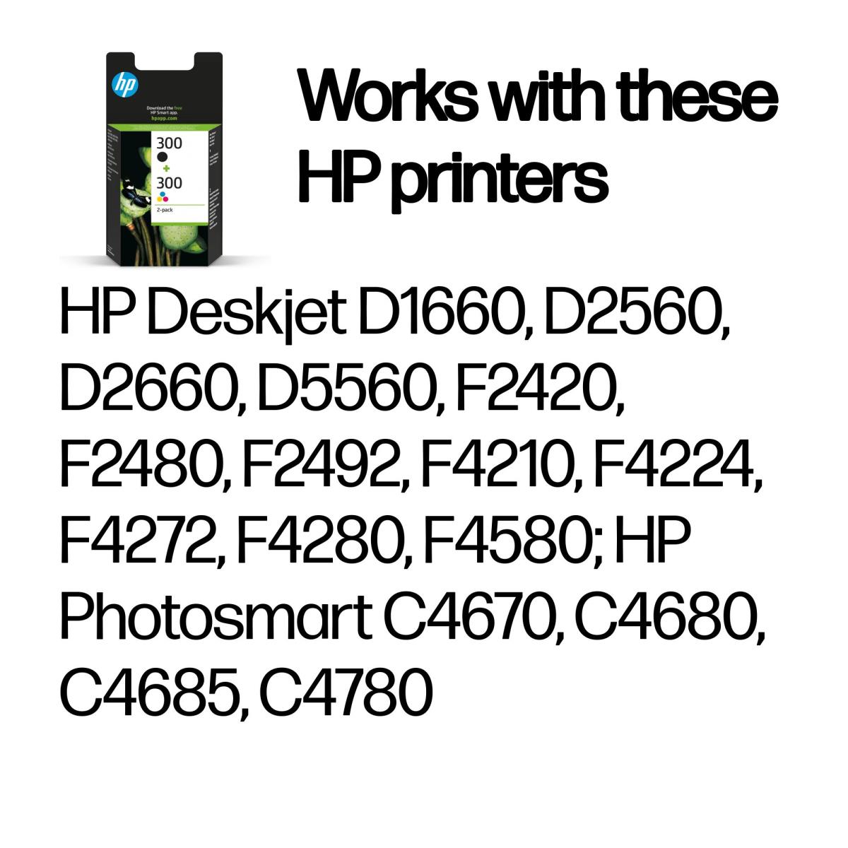 HP 300 INK CARTRIDGE COMBO 2 PACK thumbnail