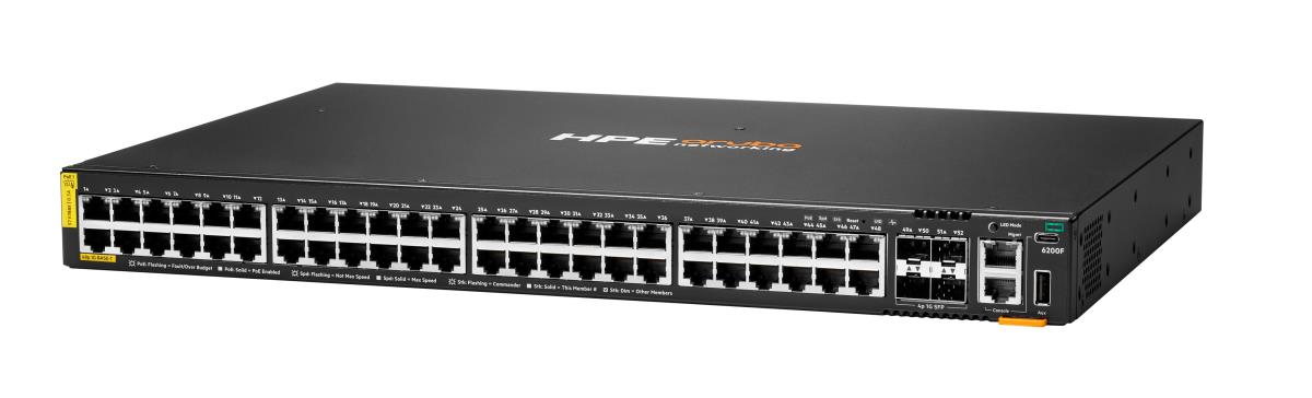 ARUBA 6200F 48G CL4 4SFP 370W SWCH thumbnail