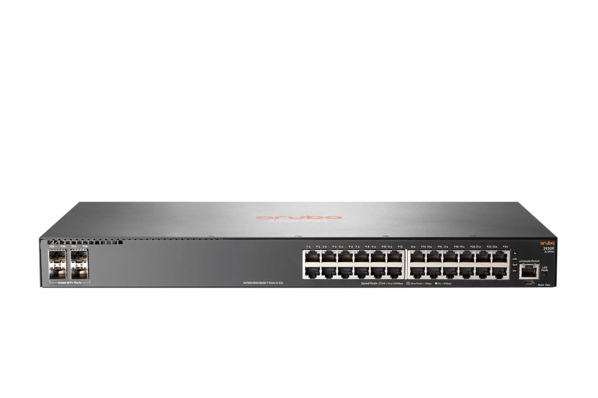 ARUBA 2930F 24G 4SFP SWC thumbnail