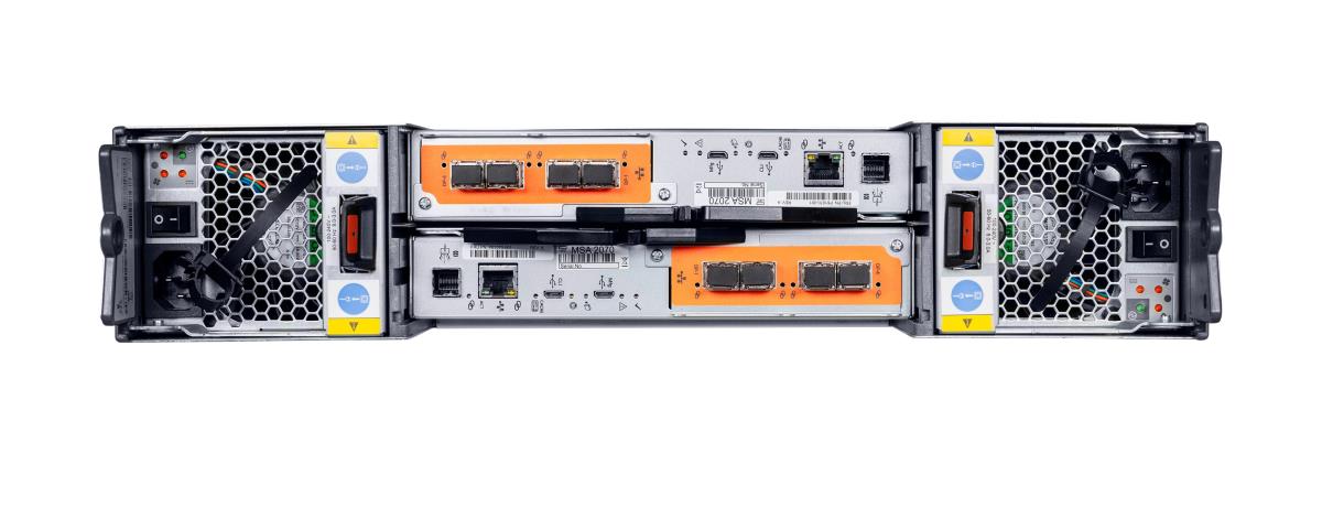 HPE Modular Smart Array 2070 10/25GbE iSCSI SFF Storage - 7th Generation - solid state / hard drive array - 0 TB - 24 bays (SAS-3) - iSCSI (10 GbE), iSCSI (25 GbE) (external) - rack-mountable - 2U thumbnail