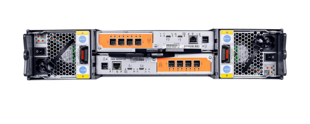 HPE Modular Smart Array 2070 12Gb SAS SFF Storage - 7th Generation - solid state / hard drive array - 0 TB - 24 bays (SAS-3) - SAS 12Gb/s (external) - rack-mountable - 2U thumbnail