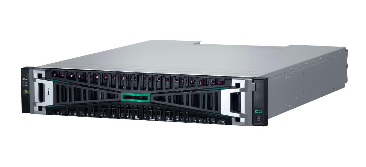 EU Product - E - Modular Smart Array 2070 32Gb Fibre Channel SFF Storage - Solid-State-/Festplattenarray - 0 TB - 24 Sch�chte (SAS-3) 32Gb Fibre Channel (extern) Rack einbauf�hig 2U thumbnail