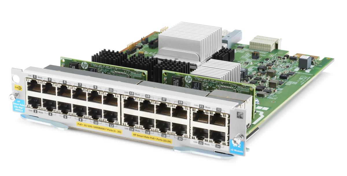 EU Product - HP Modul zl2 v3 20xGBit PoE+/4x10GBit J9991A thumbnail
