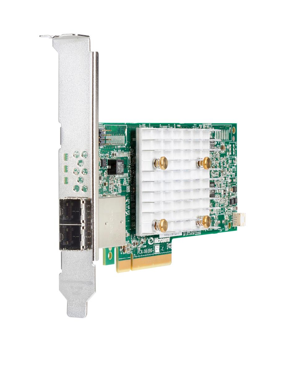 EU Product - E - Smart Array P408e-p SR Gen10 - Speichercontroller (RAID) - 8 Sender/Kanal SATA 6Gb/s / SAS 12Gb/s 12 Gbit/s RAID 0 1 5 6 10 50 60 1 ADM 10 ADM PCIe 3.0 x8 thumbnail