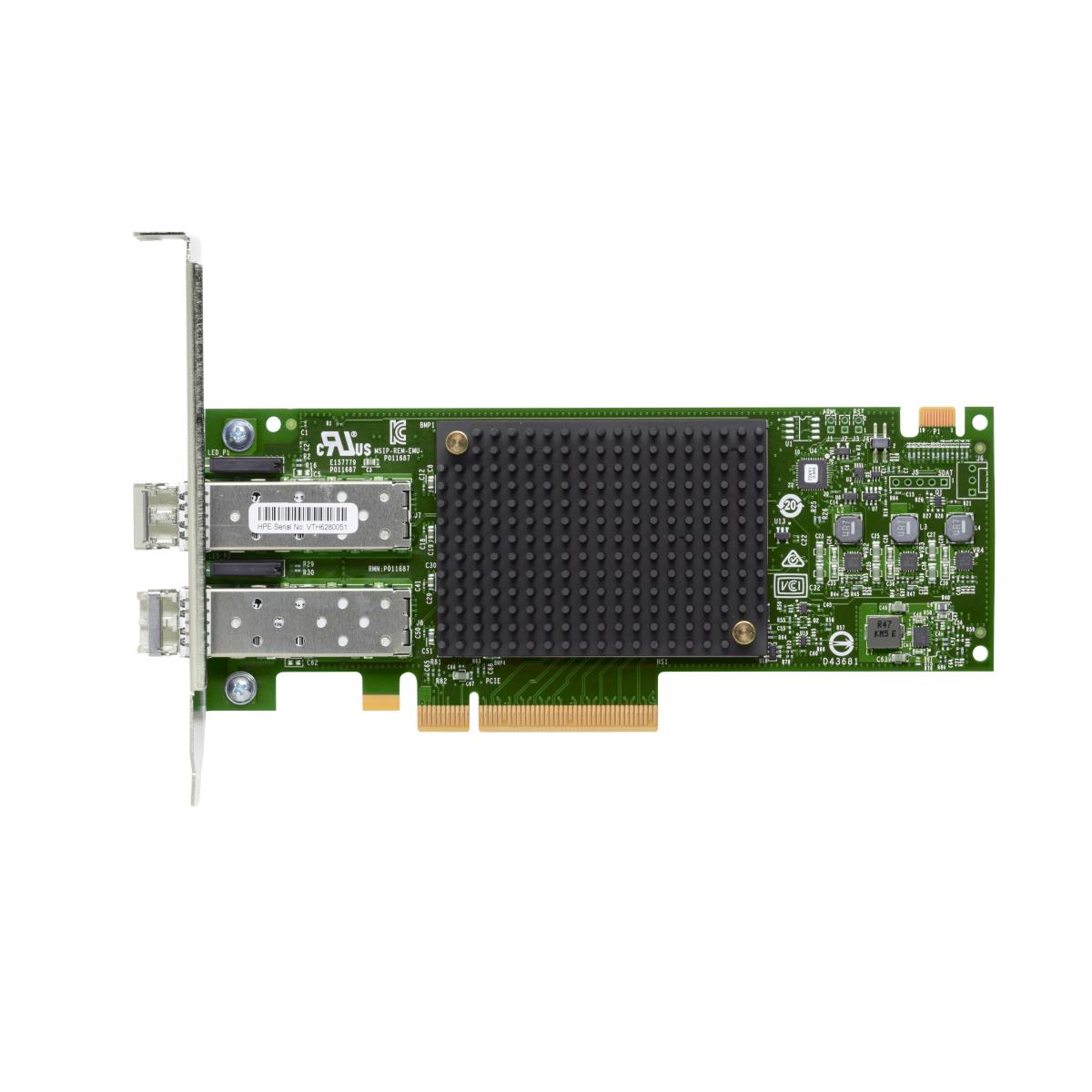 EU Product - E - StoreFabric SN1200E 16 Gb Dual Port - Hostbus-Adapter Fibre Channel Low-Profile 16Gb Fibre Channel x 2 thumbnail