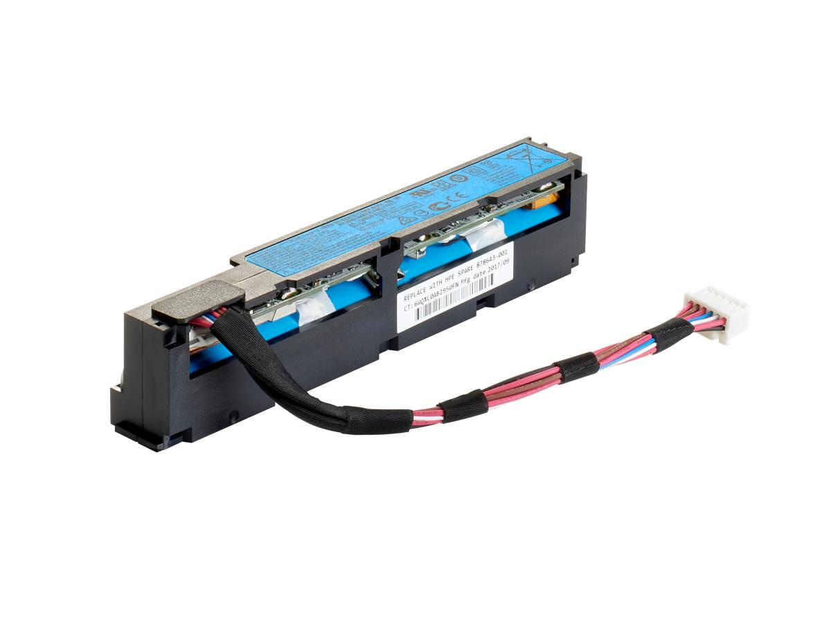 HPE 96W Smart Storage - Storage device battery - Lithium Ion - for Apollo 4200, 4200 Gen10, ProLiant XL270d Gen10, Smart Array E208, P204, Synergy 480 Gen10 thumbnail