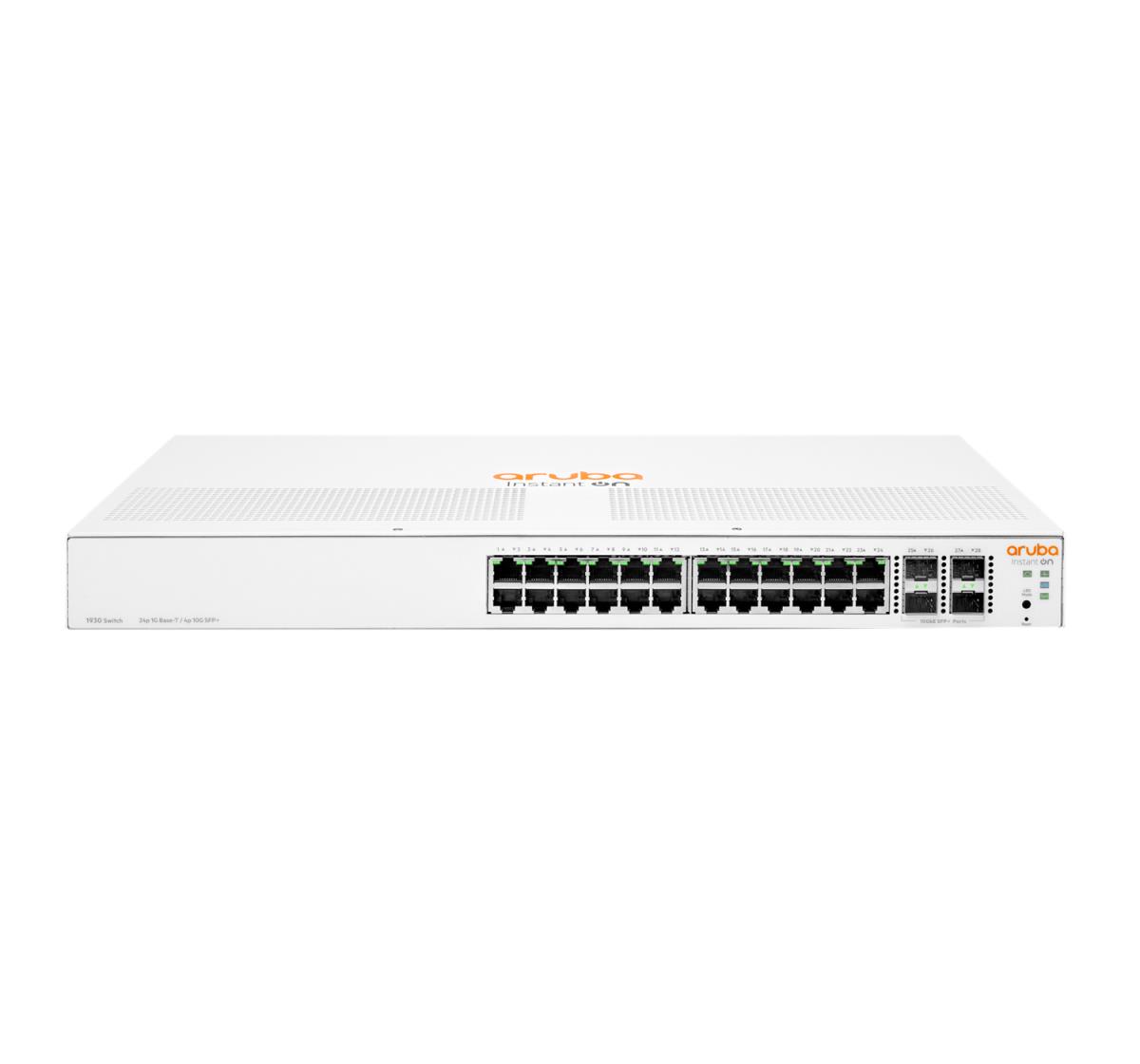 EU Product - HPE Aruba Switch 1930 24G 24xGBit/4xSFP+ JL682A Aruba Instant On thumbnail