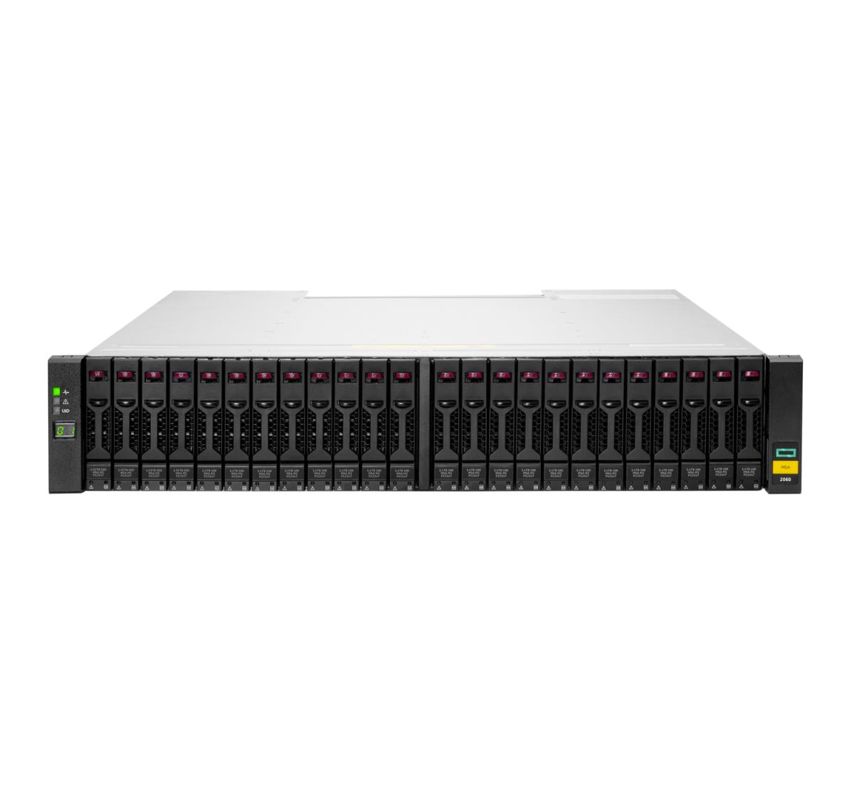 EU Product - E - Modular Smart Array 2060 SAS 12G 2U 24-disk SFF Drive Enclosure - 6th Generation - Speichergeh�use - 24 Sch�chte (SAS-3) Rack einbauf�hig 2U thumbnail