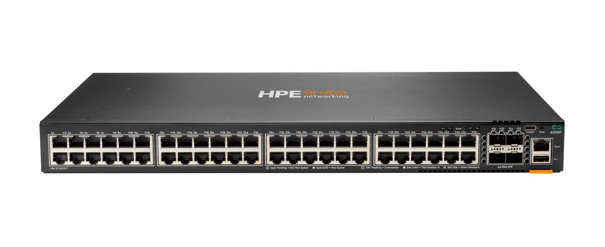 Aruba 6300F 48G 4SFP56 Sw thumbnail