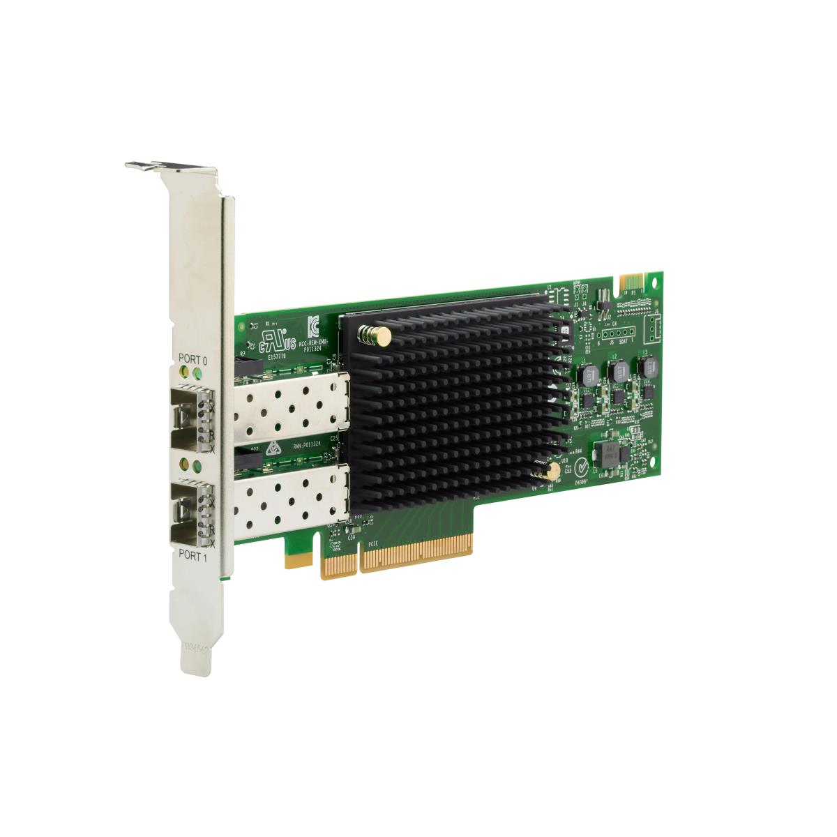 EU Product - E - SN1610E - Hostbus-Adapter - PCIe 4.0 - 32Gb Fibre Channel SFP+ x 2 thumbnail