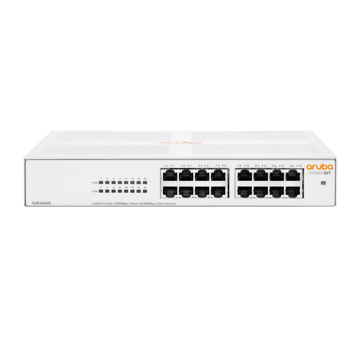 EU Product - HPE Aruba Switch 1430 16G R8R47A Aruba Instant On thumbnail