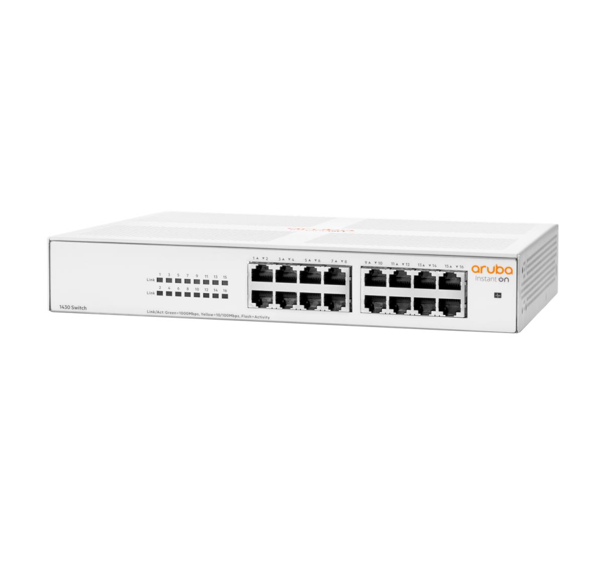 EU Product - HPE Aruba Switch 1430 16G R8R47A Aruba Instant On thumbnail