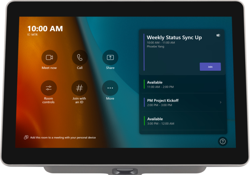 TeamJoin TRS10-UB - For Microsoft Teams Rooms - video conferencing kit (Viewsonic TeamJoin MPC310-W31-TU computing engine, Viewsonic TeamJoin MRC1010-TN touch console, ViewSonic UMB202 4K Video Bar System) - Certified for Microsoft Teams Rooms thumbnail