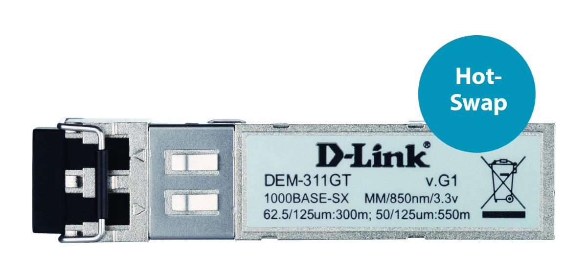 EU Product - Modul MiniGBIC 1000Base-SX LC DEM-311GT thumbnail