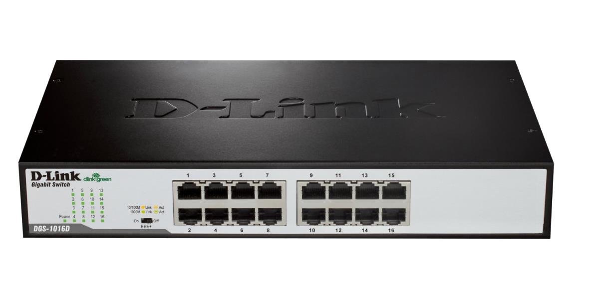 EU Product - Switch DGS-1016D 16xGBit 19