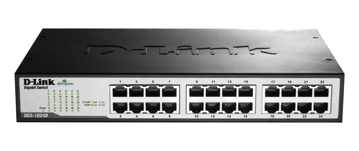 EU Product - DGS 1024D - Switch - unmanaged - 24 x 10/100/1000 thumbnail
