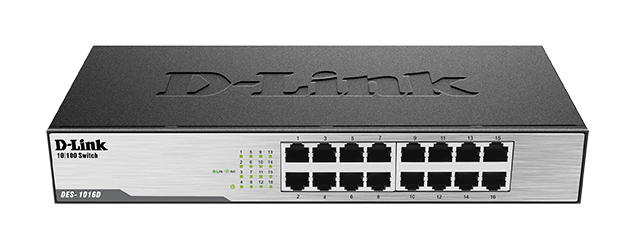 16-port 10/100 Desktop Switch thumbnail