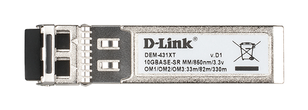 10GBase-SR SFP+ Transceiver, 80/300m thumbnail