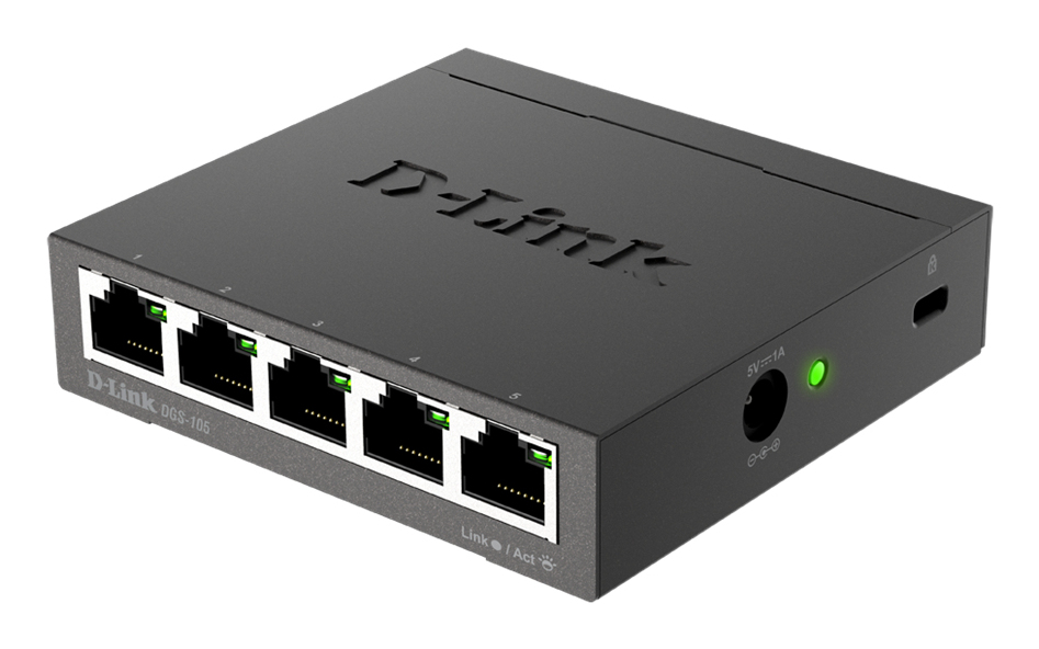 EU Product - Switch DGS-105 5xGBit Unmanaged thumbnail