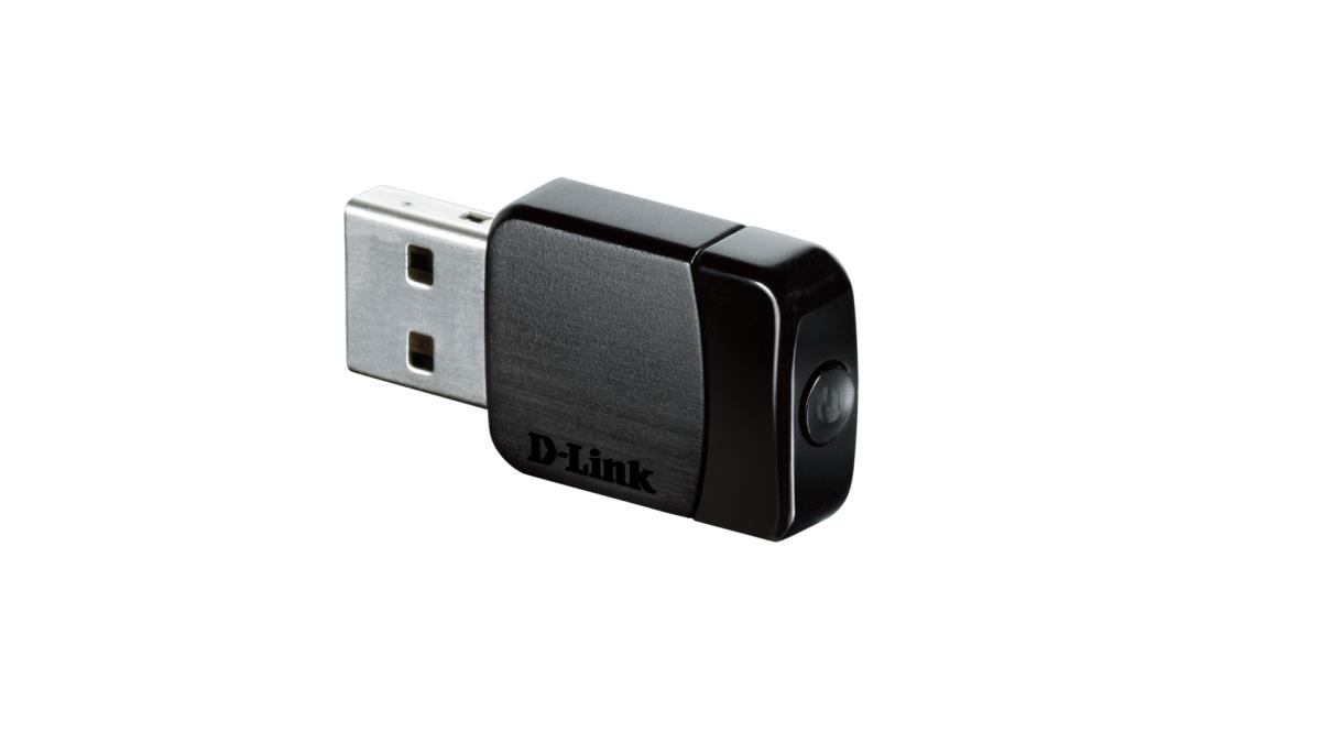 EU Product - Mini AC Network Adapter AC580 USB 2.0 - black thumbnail