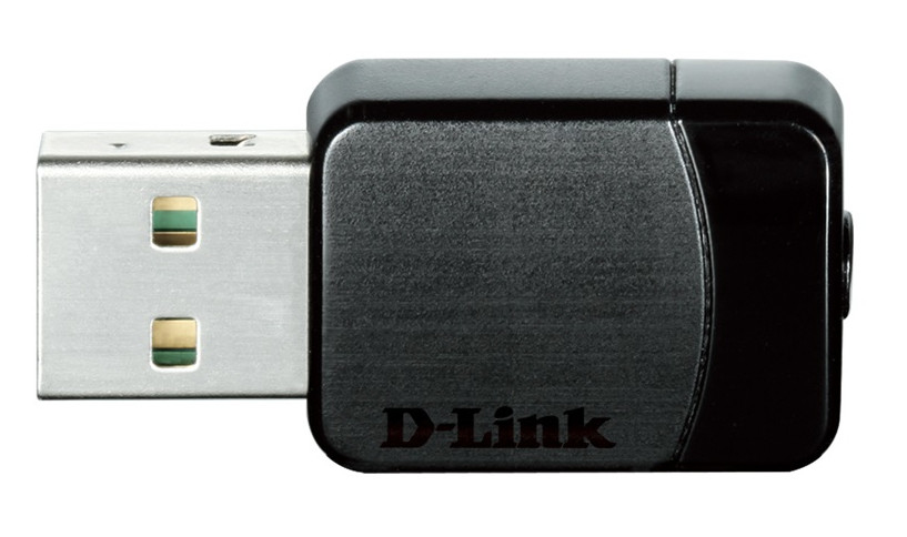 EU Product - Mini AC Network Adapter AC580 USB 2.0 - black thumbnail
