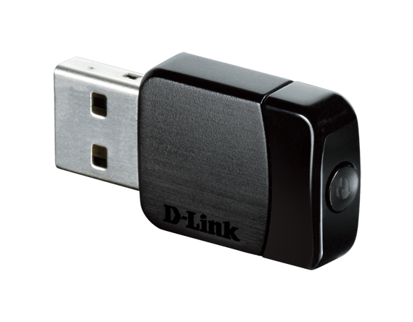 EU Product - Mini AC Network Adapter AC580 USB 2.0 - black thumbnail