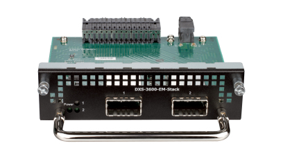 Systems 2 x 120 GbE CXP Interface Physical Stacking Module for DXS-3600 thumbnail