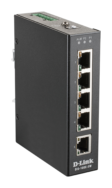 DIS-100E-5W Network Switch Unmanaged L2 Fast Ethernet (10/100) thumbnail