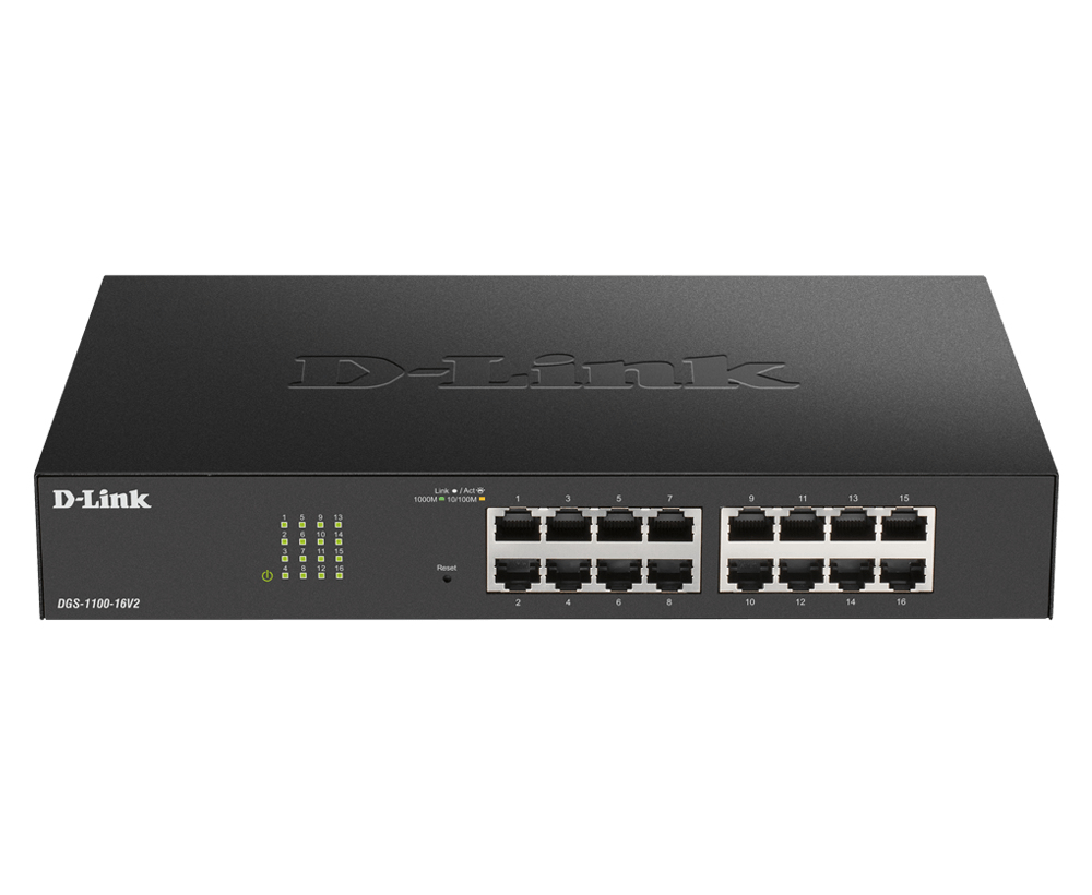 EU Product - Switch DGS-1100-16V2 16xGBit 19