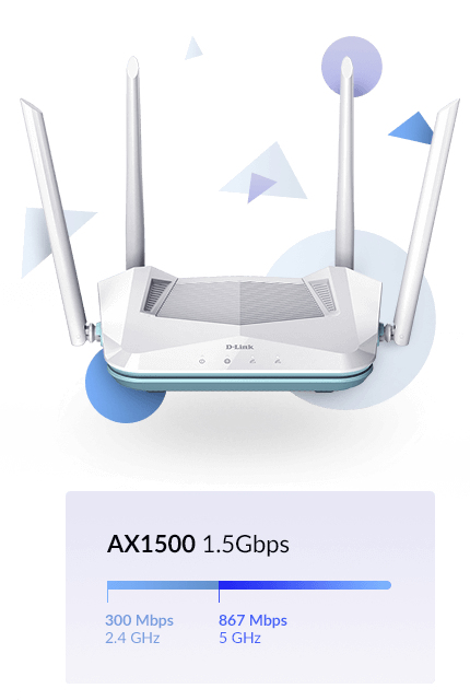 EU Product - R15 Eagle Pro AI AX1500 Smart Router - Router - WLAN thumbnail