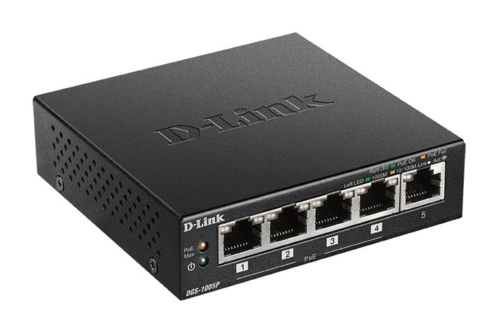 5-PORT DESKTOP GIGABIT POE+ thumbnail