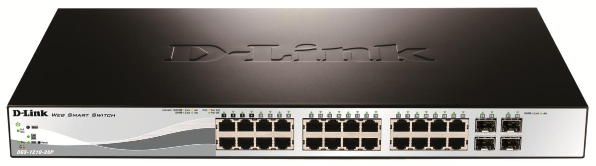 EU Product - Switch DGS-1210-28P/E 24xGBit/4xSFP 19