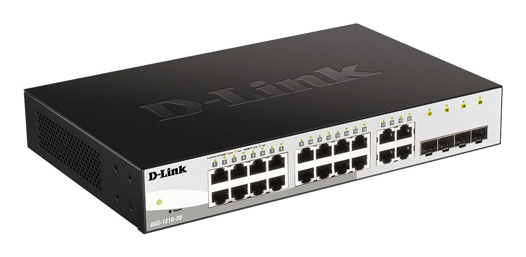 EU Product - Switch DGS-1210-20/E 16xGBit/4xSFP 19