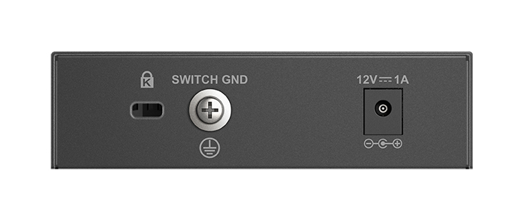 DMS-105 - Switch - unmanaged - 5 x 10/100/1000/2.5G - desktop, wall-mountable thumbnail