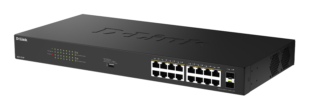 EU Product - Switch DGS-1018P E DGS1018P DGS-1018P/E - Switch - 1 Gbps thumbnail
