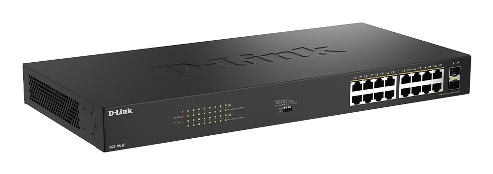 EU Product - Switch DGS-1018P E DGS1018P DGS-1018P/E - Switch - 1 Gbps thumbnail