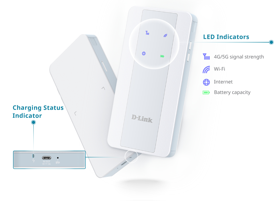 F518 - Mobile hotspot - 5G - Wi-Fi 5, Wi-Fi 6, LTE thumbnail