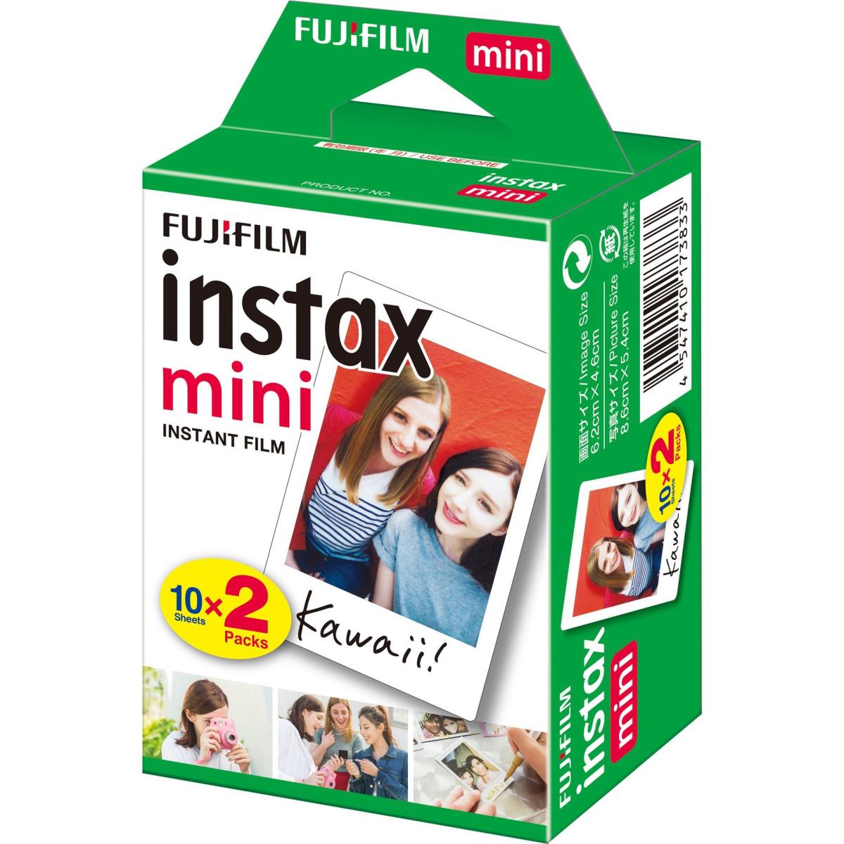 Instax Mini Instant Photo Film - White - Pack of 20 thumbnail