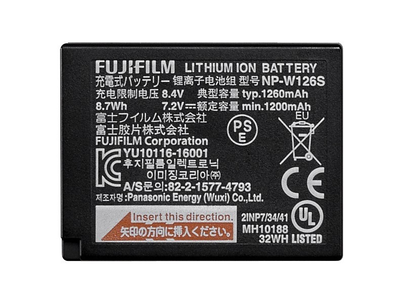 NP-W126S Rechargeable Battery Pack thumbnail