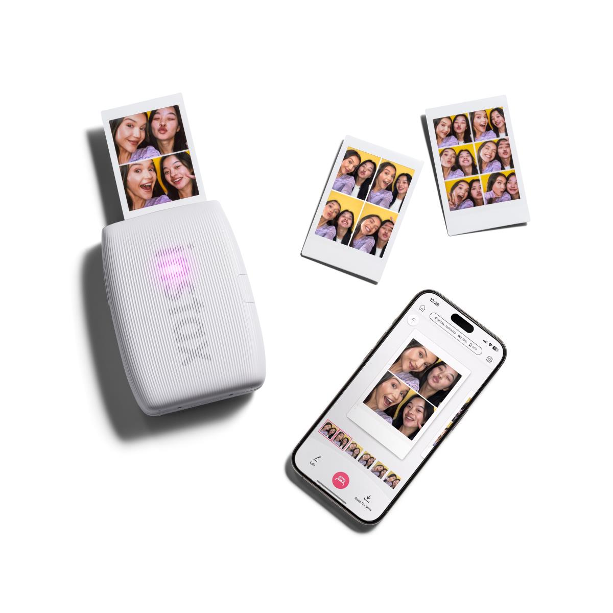 Instax Mini Link 3 Wireless Smartphone Photo Printer - Clay White - Printer Only thumbnail
