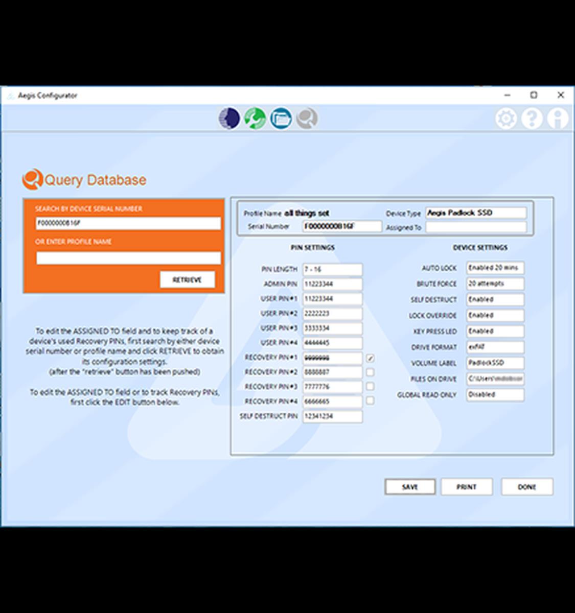 EU Product - Aegis Configurator Usb 3.2 Gen 1 3.1 1 Type-B 5000 - USB 3.0 thumbnail