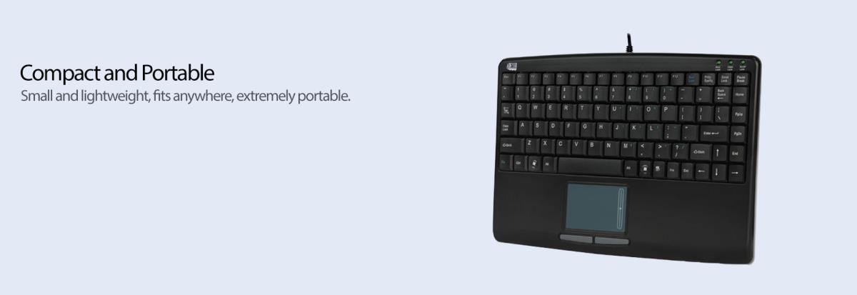 MINI TOUCHPAD KEYBOARD (BLACK thumbnail