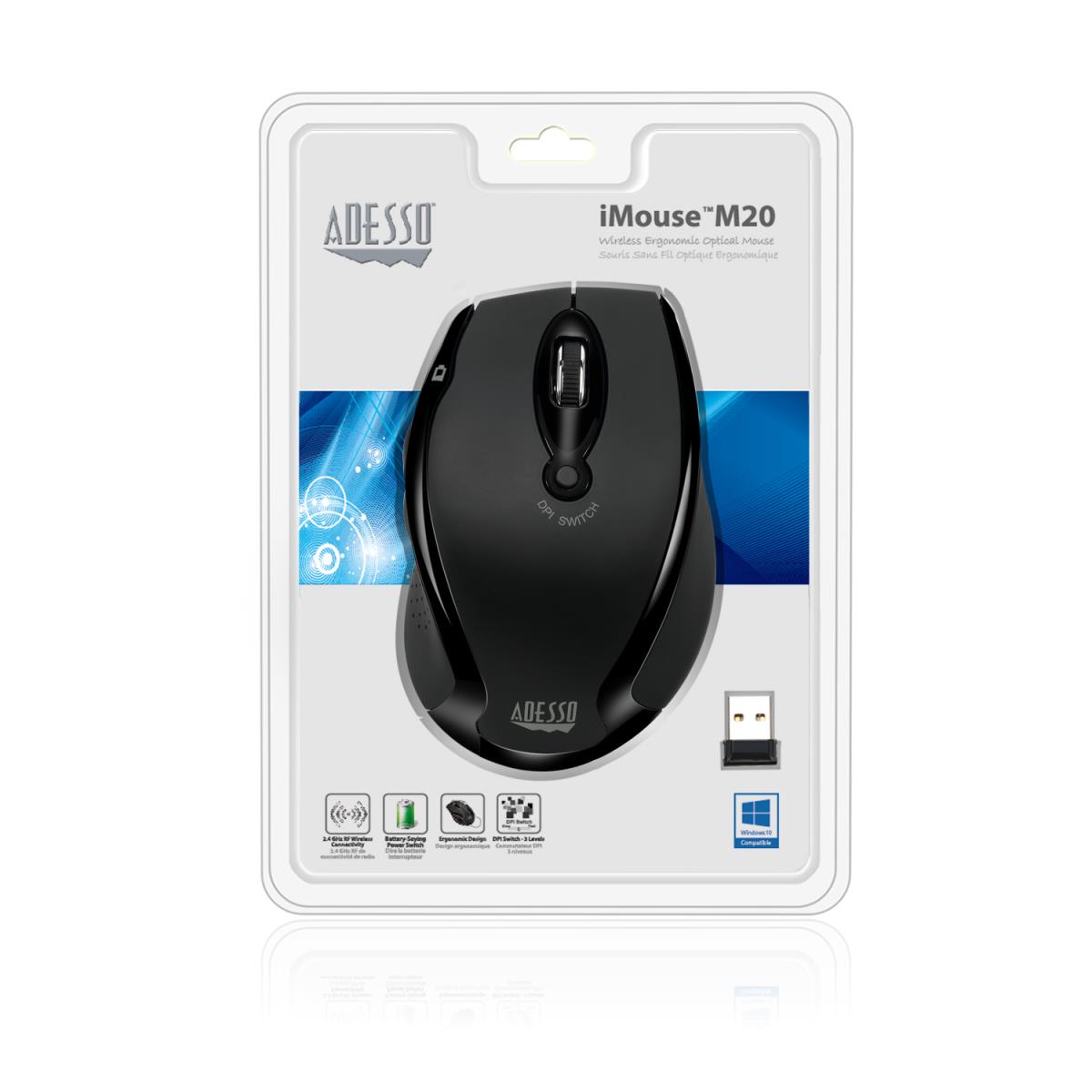 WIRELESS ERGONOMIC OPTICAL thumbnail