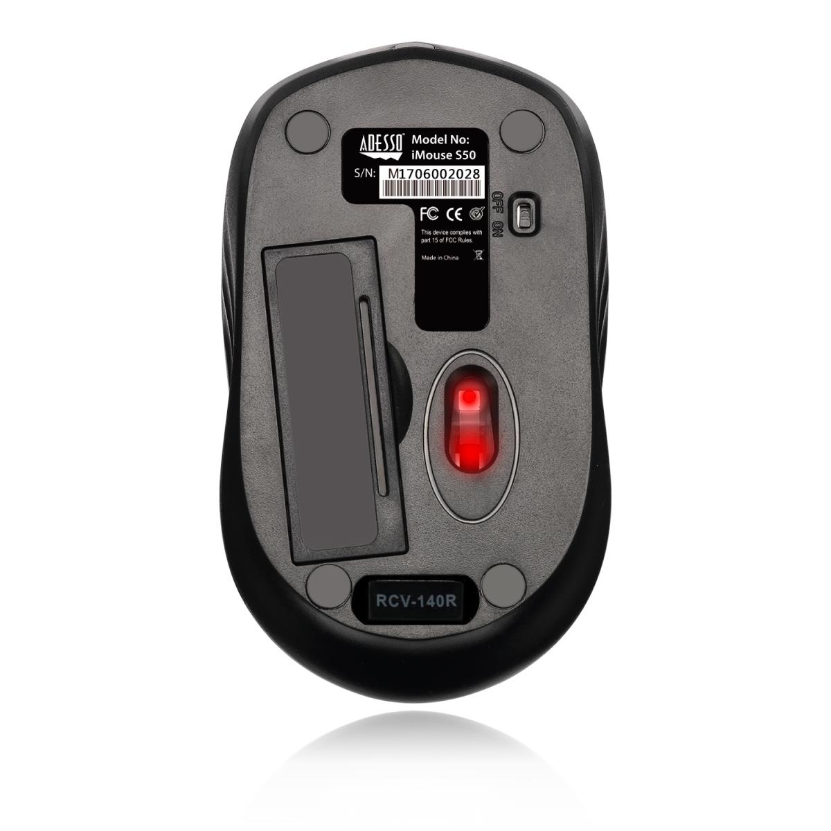 WIRELESS MINI MOUSE (BLACK) thumbnail