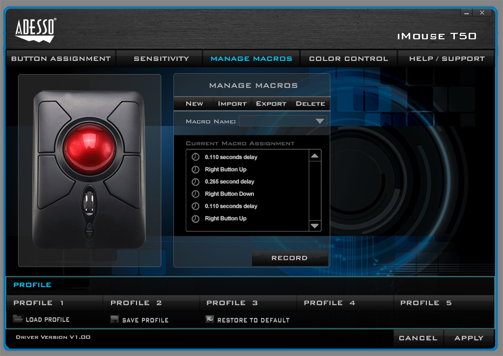 WIRELESS ERGONOMIC PROGRAMABLE thumbnail