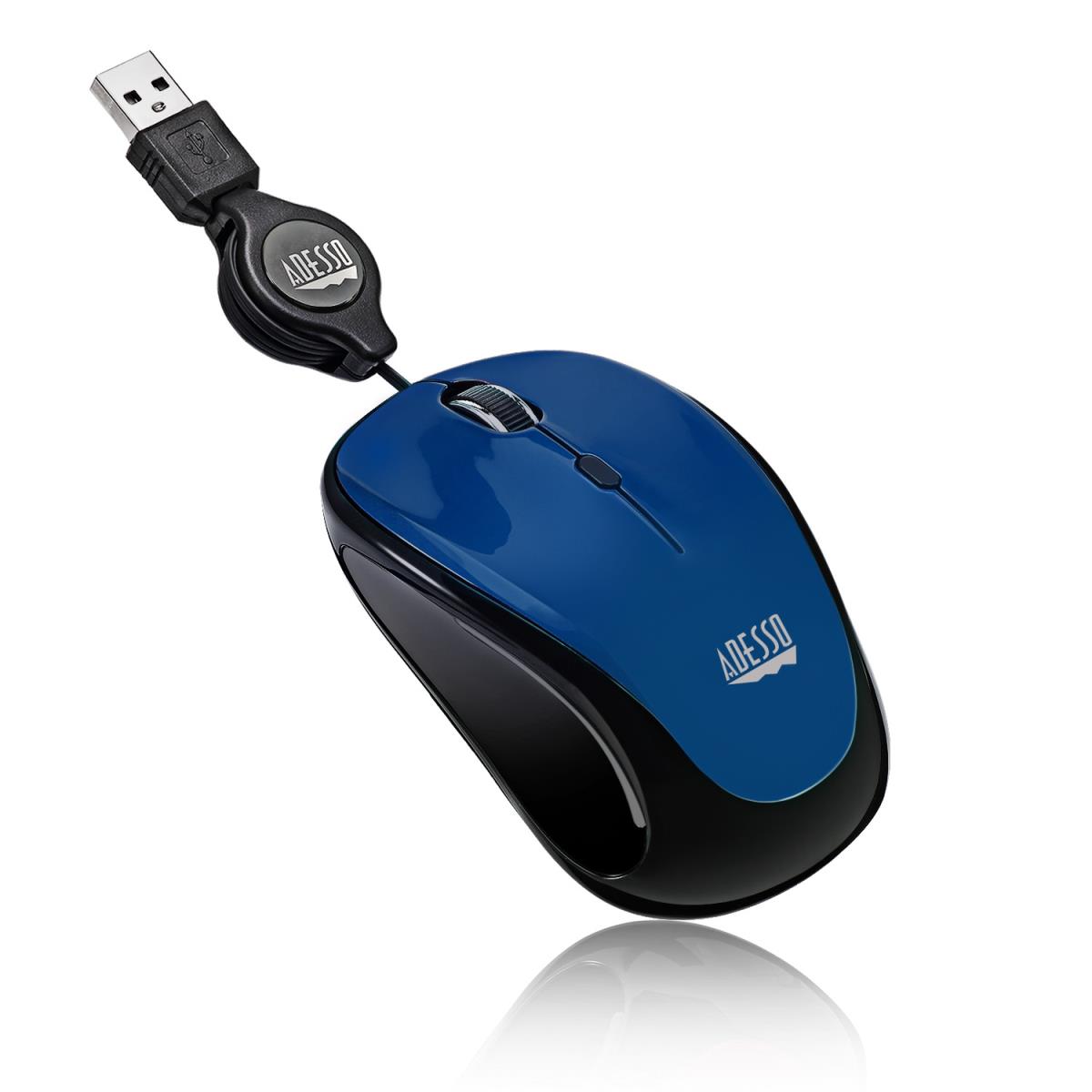 RETRACKABLE NANO MOUSE (BLUE) thumbnail