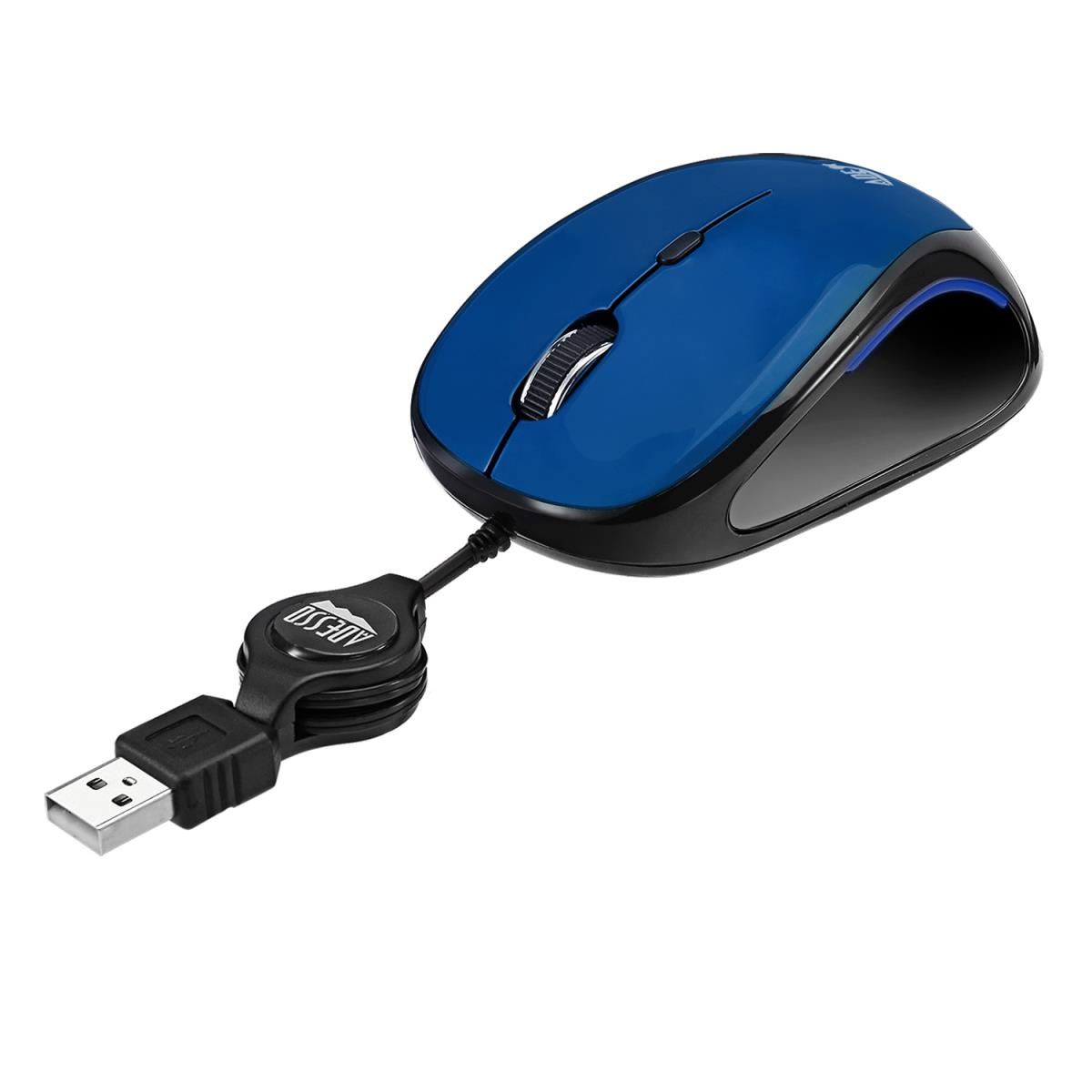 RETRACKABLE NANO MOUSE (BLUE) thumbnail