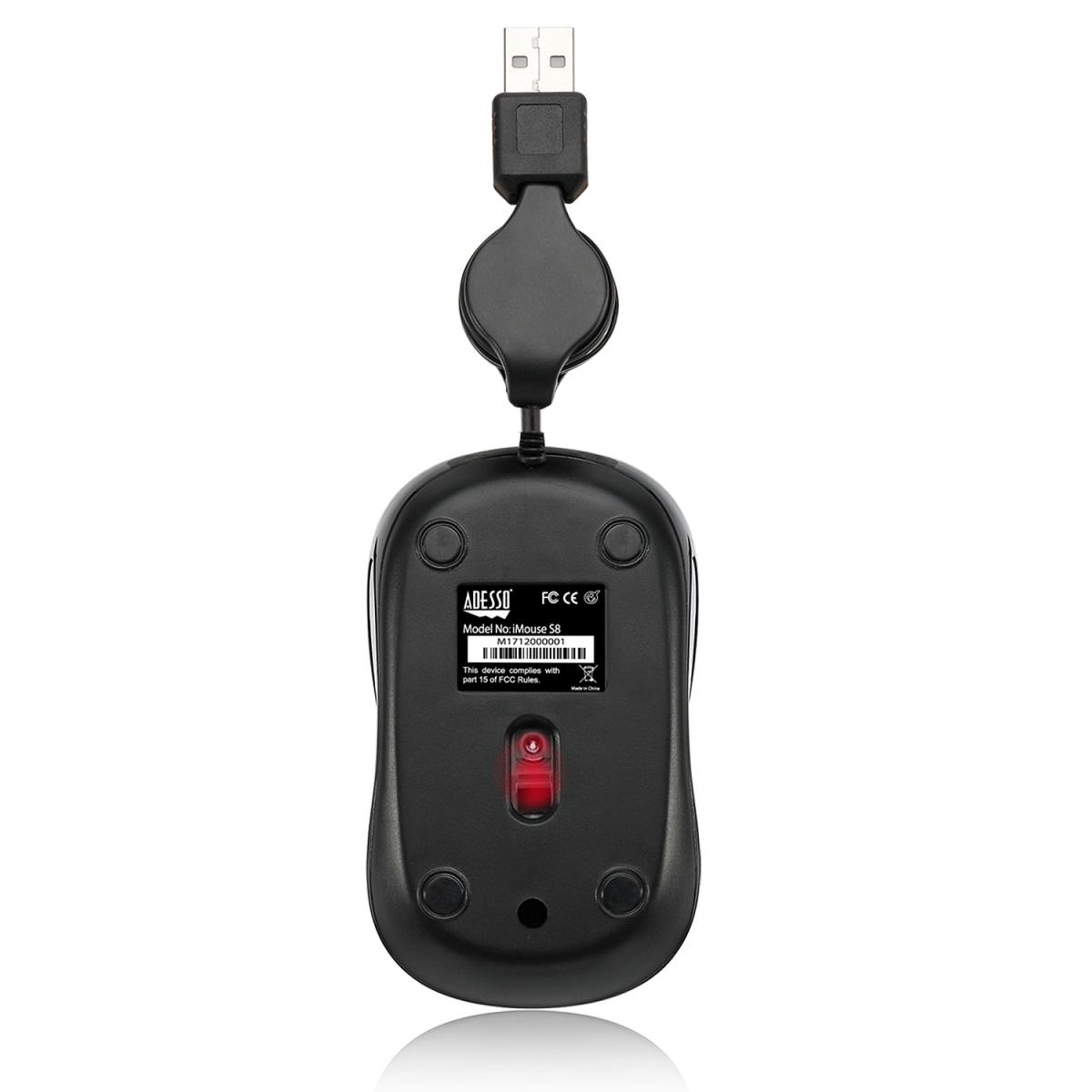 RETRACKABLE NANO MOUSE (BLUE) thumbnail