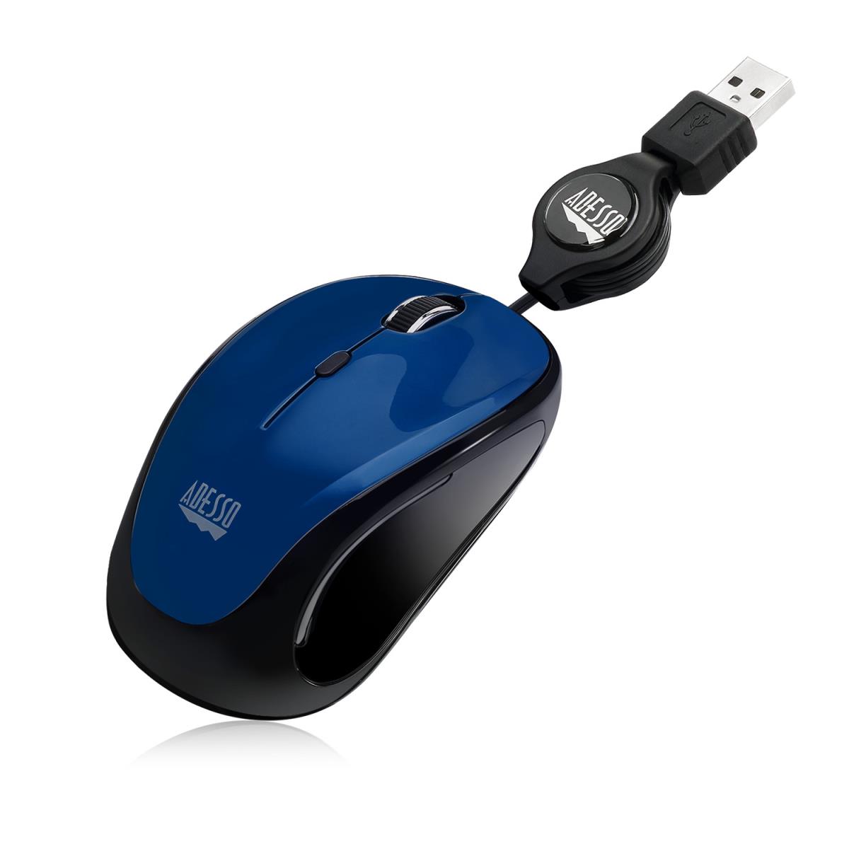 RETRACKABLE NANO MOUSE (BLUE) thumbnail