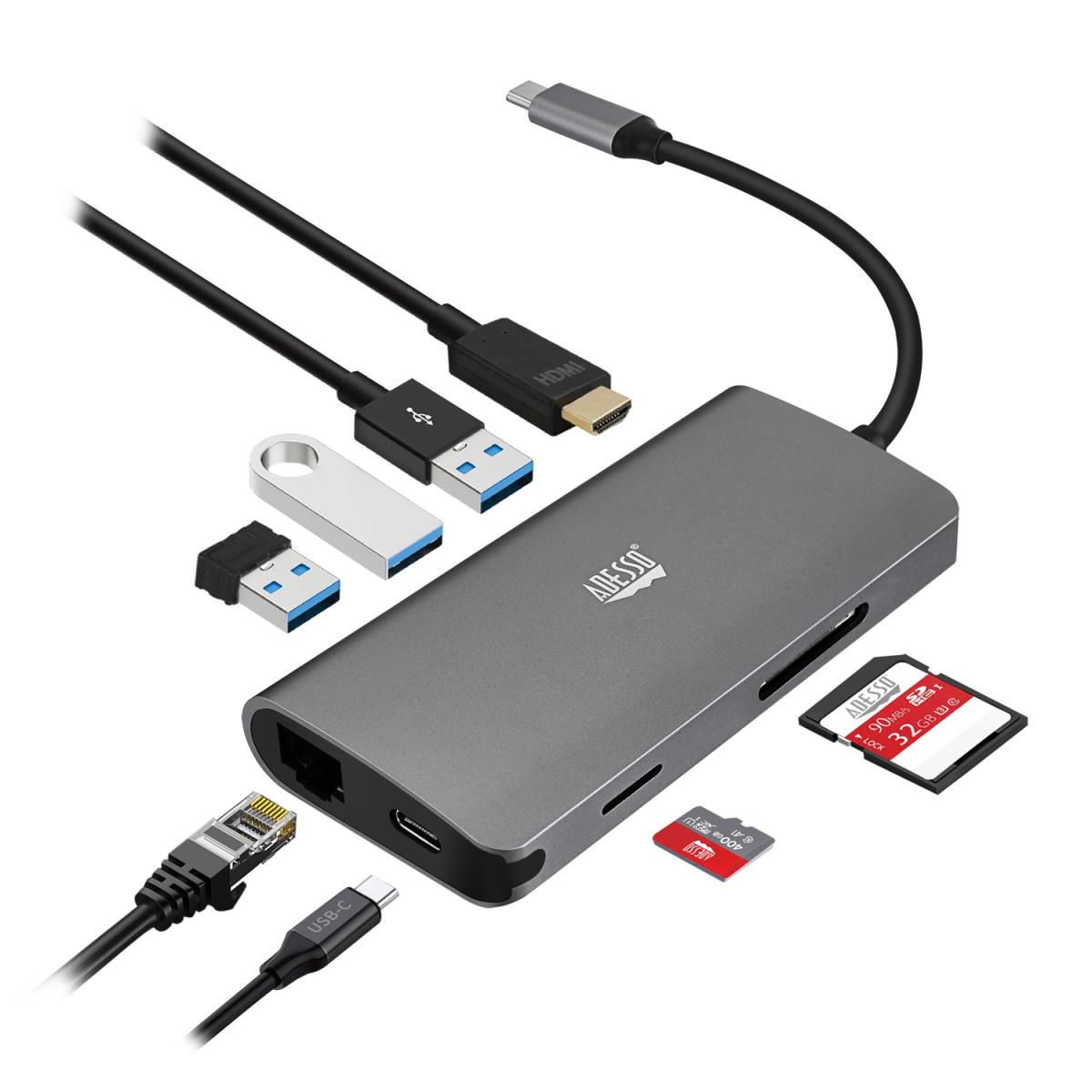 8 IN 1 USB-C MULTIPORT DOCKING thumbnail